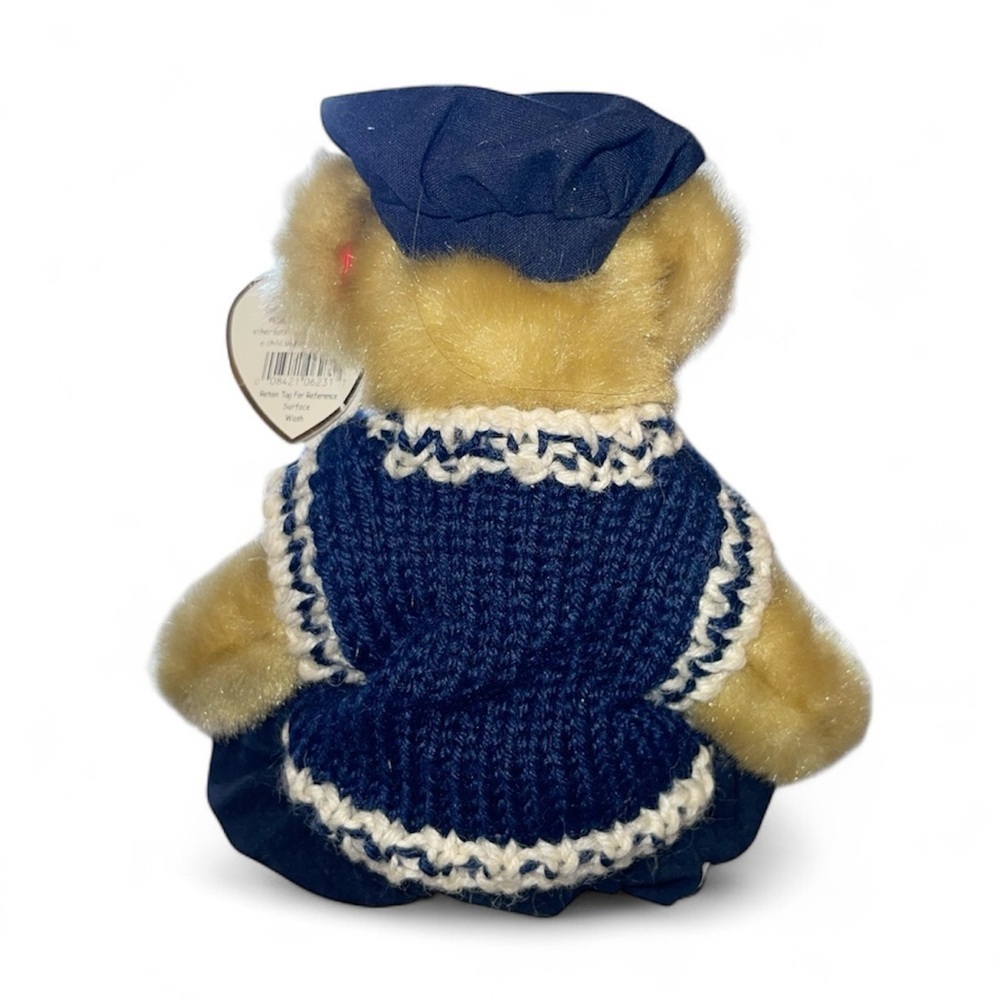 Vintage TY Attic Treasures 9" Mulligan Collectible Bear Golfer With Tags - Picture 2 of 3